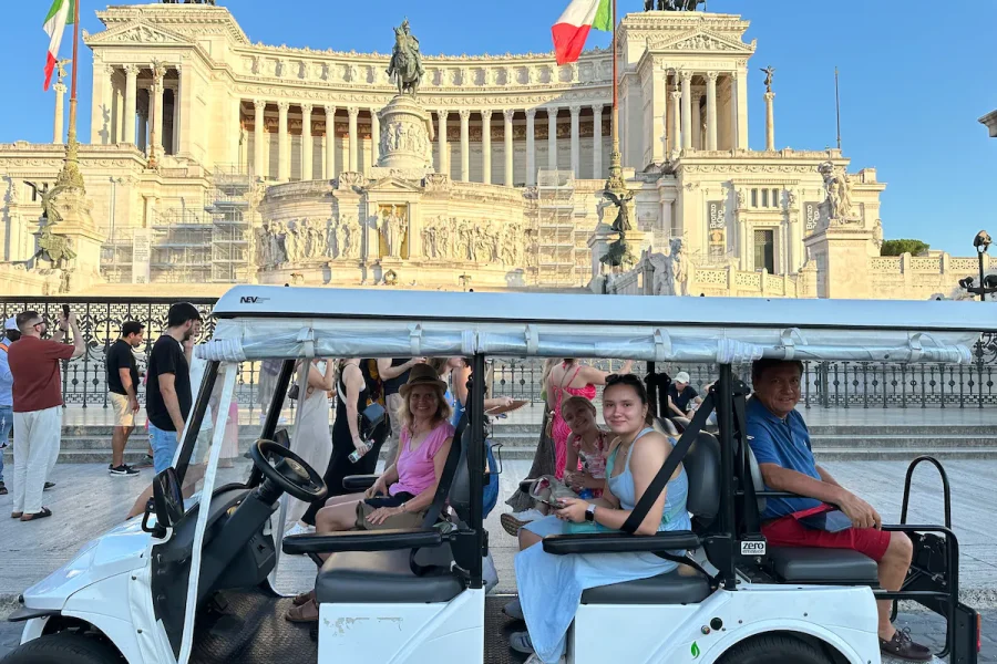 Rome Private Golf Cart Tour: Highlights & Hidden Gems